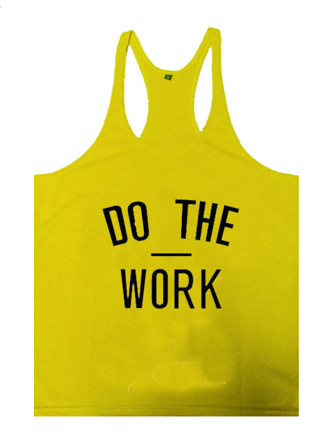 Roupas de musculação para treinamento esportivo muscular sem mangas