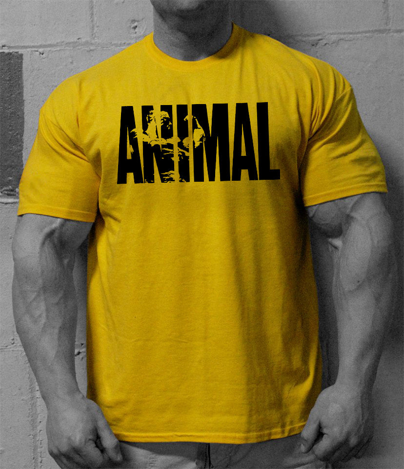 Camiseta masculina esportiva fitness ANIMAL