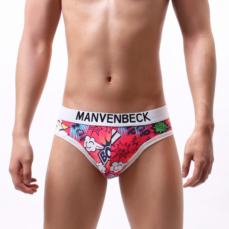 Shorts masculinos estampados, macios e confortáveis