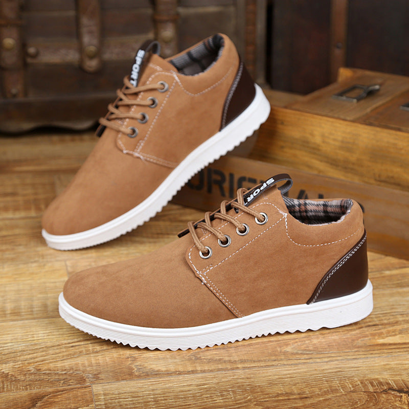 Sapatos casuais masculinos de primavera Sapatos de tendência britânica