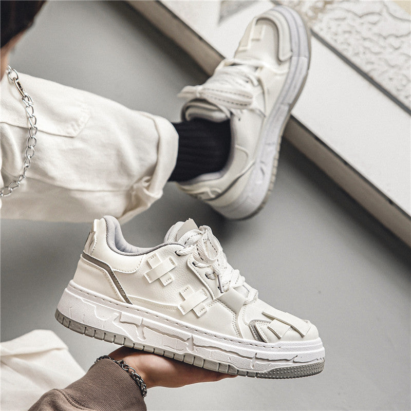 Sapatos casuais versáteis elevados para homens