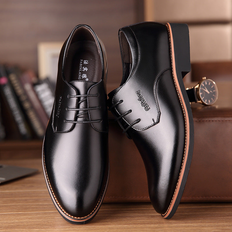 Sapatos de couro masculinos