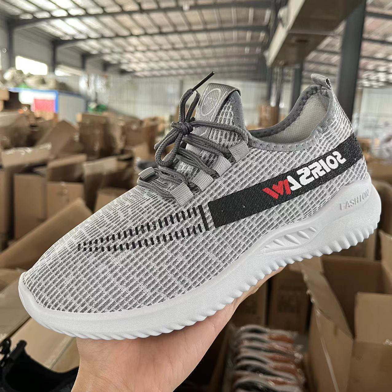 Novos sapatos masculinos Flyknit estilo coreano sapatos casuais da moda confortáveis