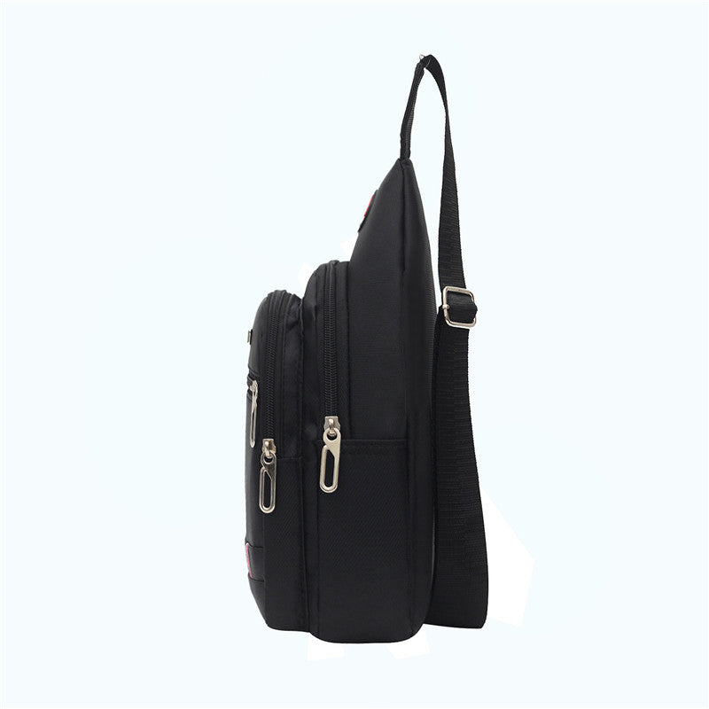 Bolsa Diagonal, Bolsa Oxford de Peito Crossbody, Bolsa Masculina Pequena da Moda