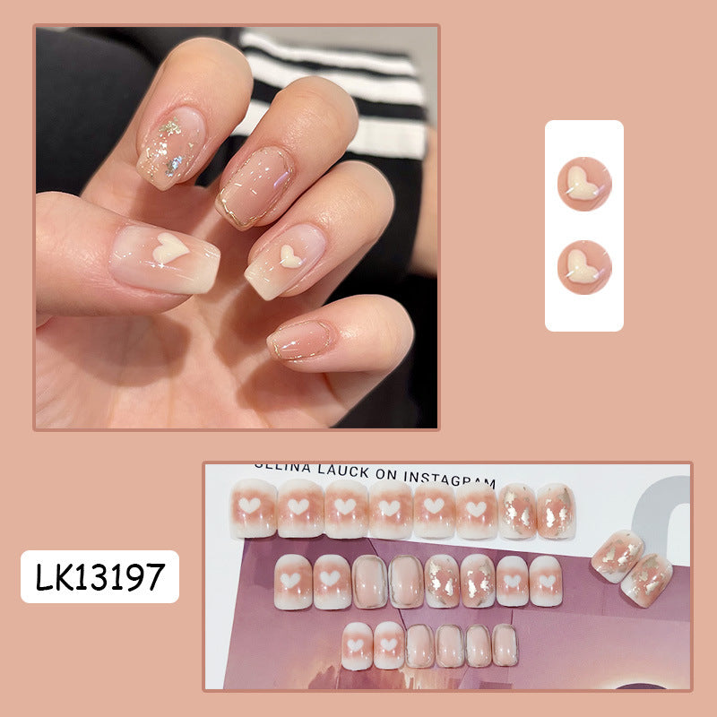 Love Milk Tea Use Unhas Acabadas Peças