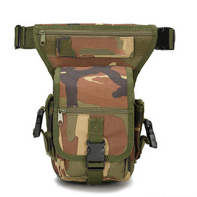 Camuflagem 3P Cintura Transfronteiriça Fonte Exército Fã Serviço Secreto Bolsa Tática Perna