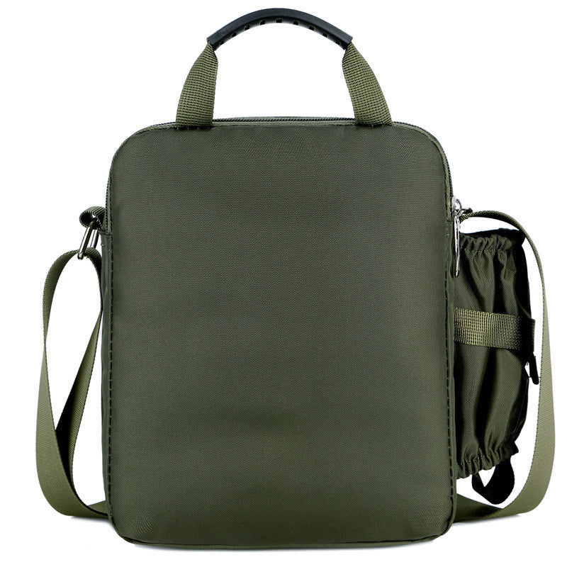 Bolsa de ombro mensageiro de nylon grande capacidade masculina