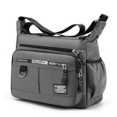 Bolsa de ombro grande capacidade com vários bolsos crossbody