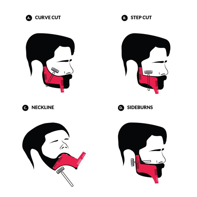 Pente para barba Zafrani