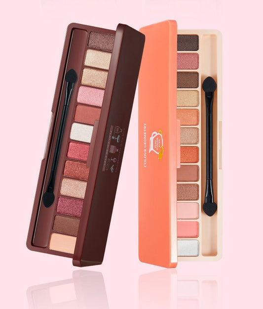 Paleta de sombras de ojos de 12 colores para principiantes Maquillaje nude