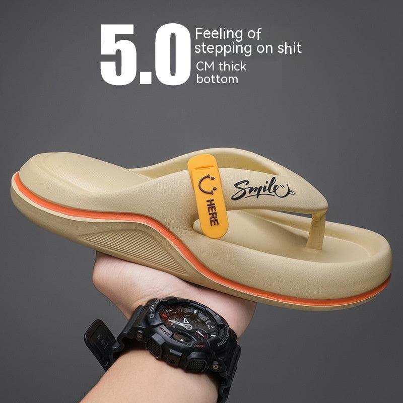 Chinelos casuais masculinos, roupas externas, tamanhos grandes, sapatos de praia combinando, chinelos masculinos
