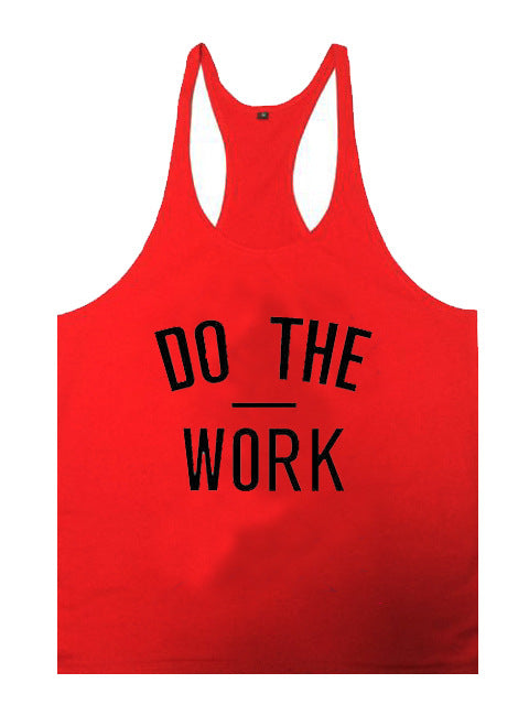 Roupas de musculação para treinamento esportivo muscular sem mangas