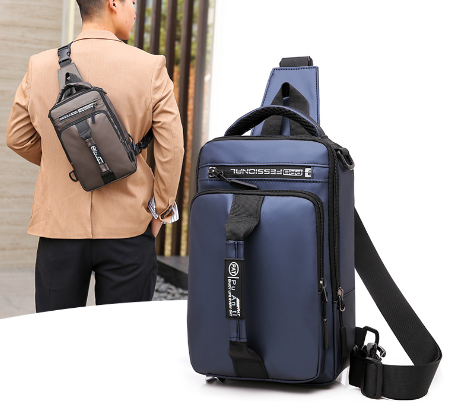 Bolsa de peito casual bolsa mensageiro para atividades ao ar livre