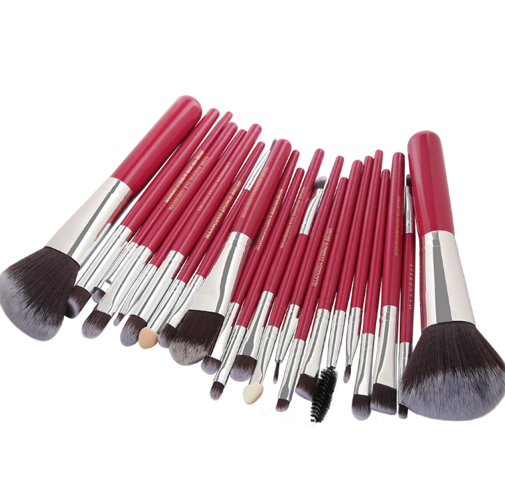 Conjunto de pincéis de maquiagem cosmética de 22 peças