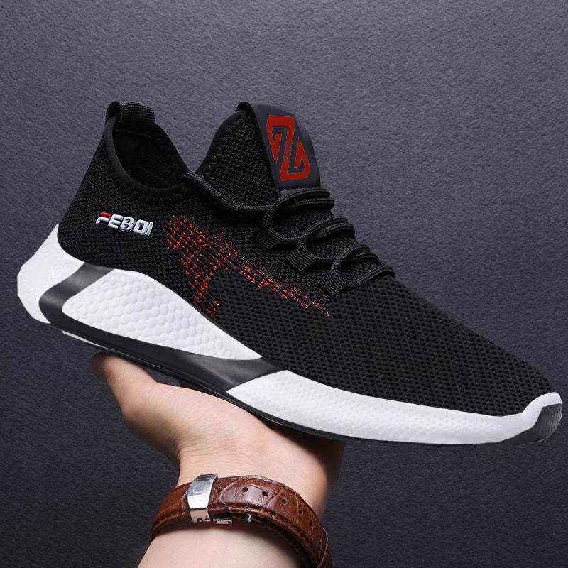 Sapatos masculinos outono e inverno, além de sapatos casuais de veludo, calçados esportivos da moda masculina