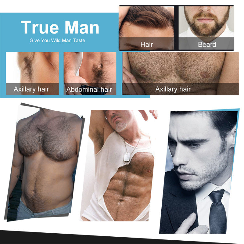 Beard Growth Líquido Conjunto de Cuidados com a Barba