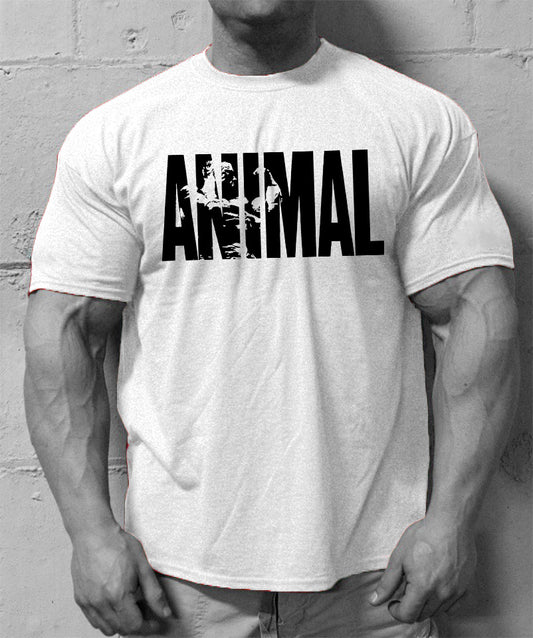 Camiseta deportiva de fitness para hombre ANIMAL
