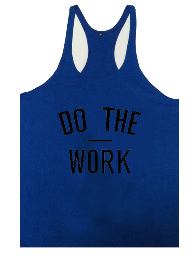 Roupas de musculação para treinamento esportivo muscular sem mangas