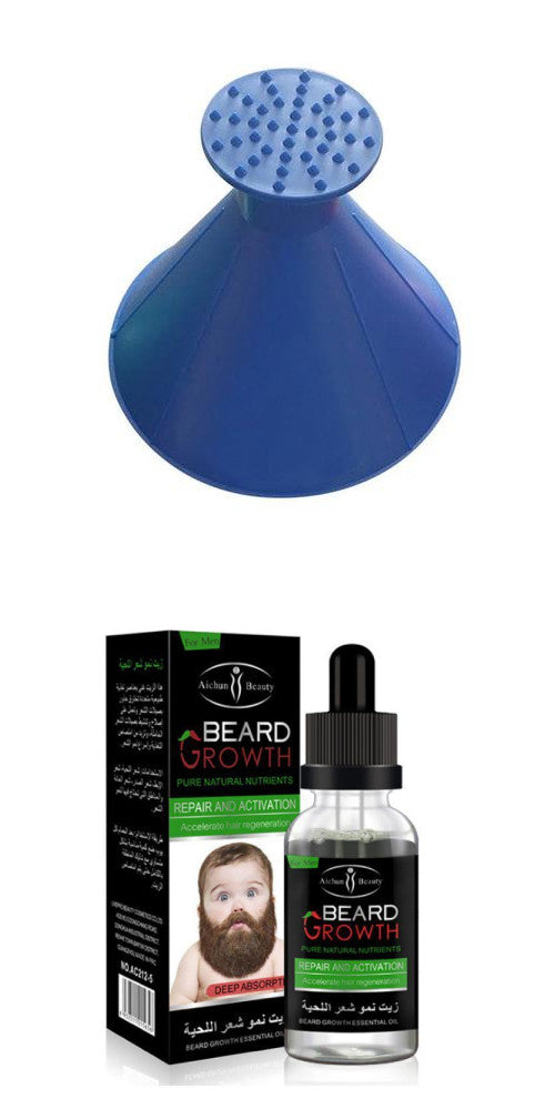 Óleos Essenciais para Barba Manutenção Suave Cuidado Nutritivo para Barba Óleo Essencial para Reparo de Barba