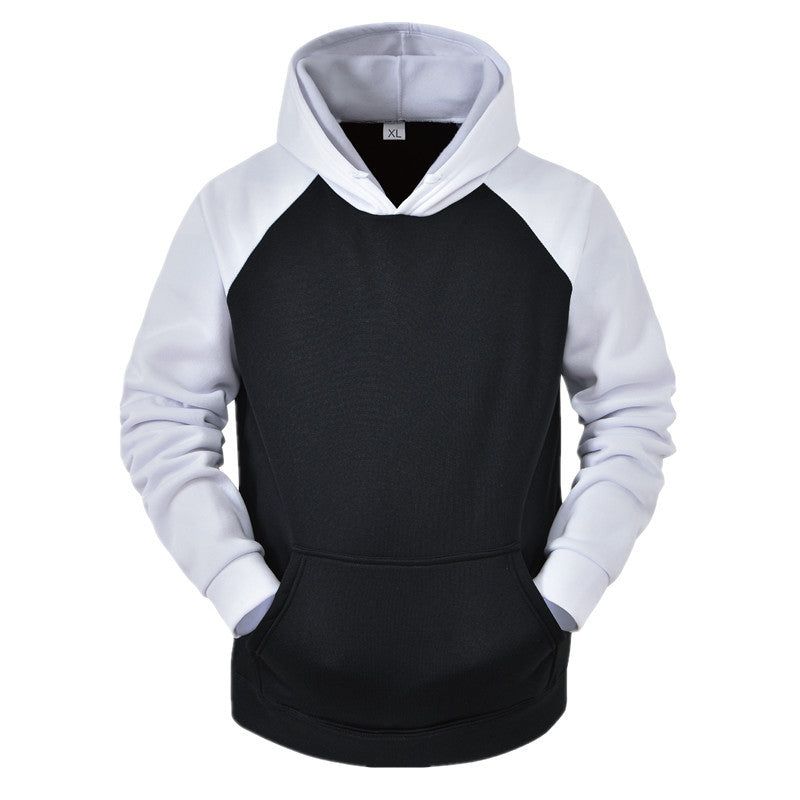 Moletom com capuz casual masculino para outono e inverno.