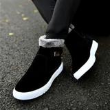 Botas de neve de inverno botas curtas cano alto sapatos masculinos