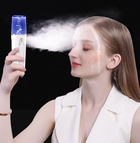 Aparato de belleza facial hidratante y facial con banco de batería de carga USB