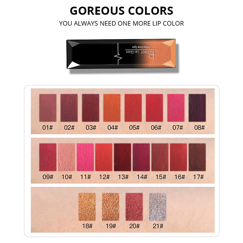 Maquiagem matte batom gloss labial matte