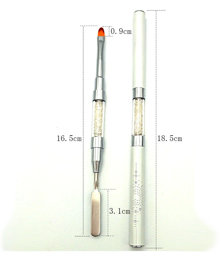 Extensor de cristal para unhas
