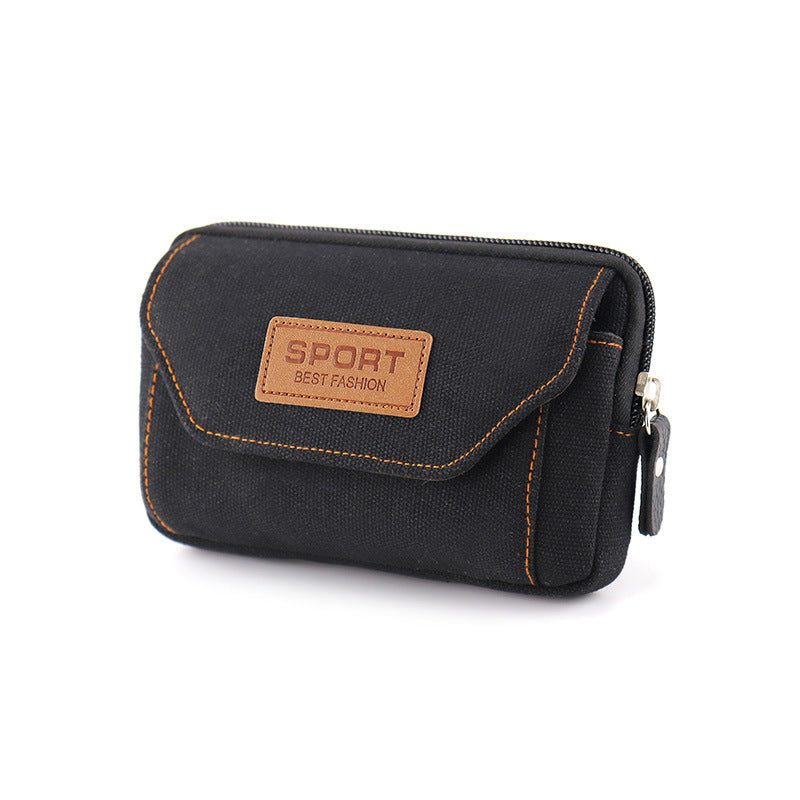 Bolsa de lona multifuncional para pendurar celular