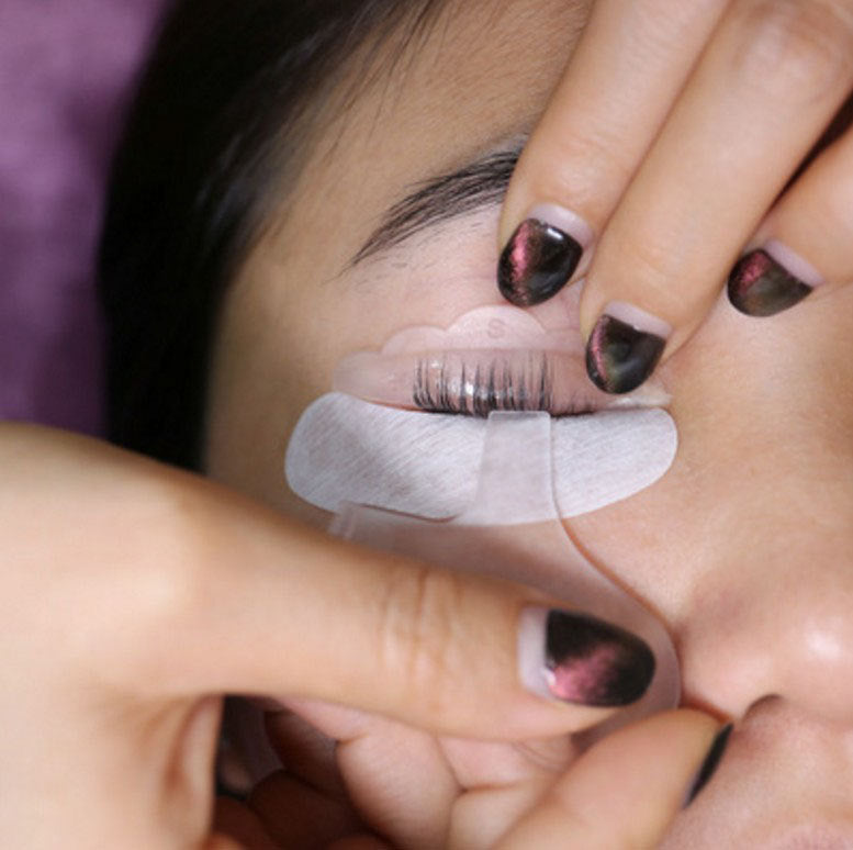Almofadas de silicone para proteção de cílios