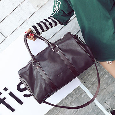 Bolsa casual feminina de grande capacidade para viagens curtas