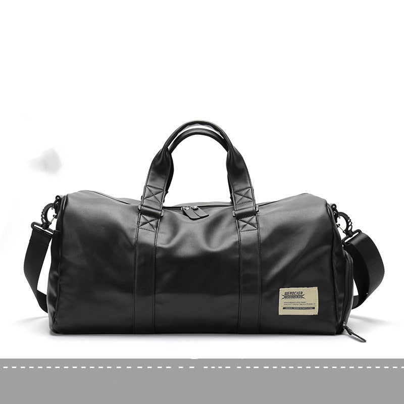 Bolsa de treinamento esportivo de grande capacidade PU bolsa de ginástica à prova d'água