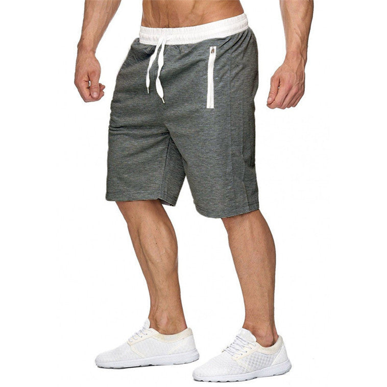 Calças esportivas Five Point Shorts casuais masculinos Plus Size Calças de praia