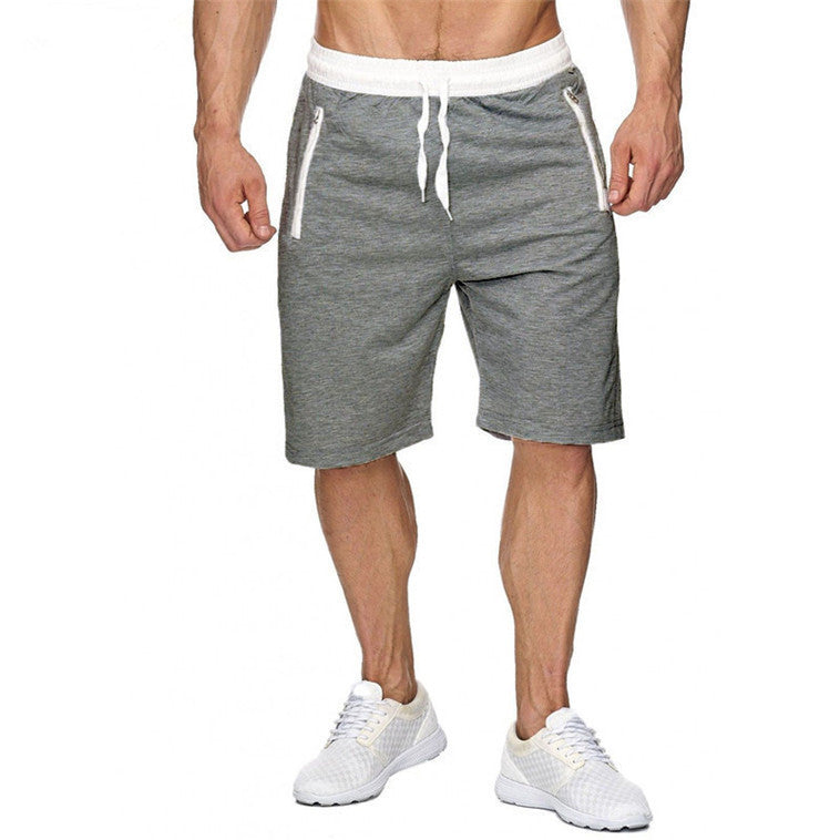 Calças esportivas Five Point Shorts casuais masculinos Plus Size Calças de praia
