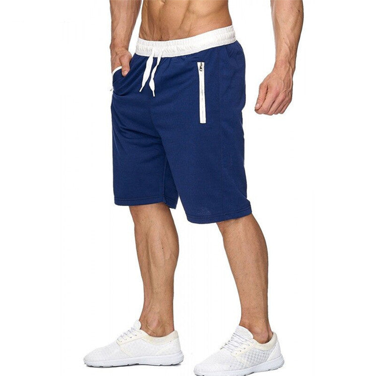 Calças esportivas Five Point Shorts casuais masculinos Plus Size Calças de praia