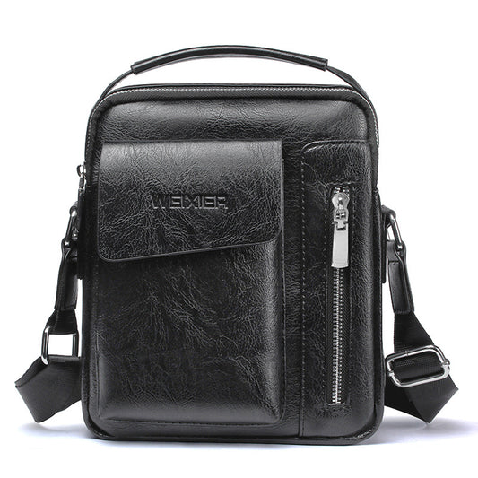 Bolso bandolera informal y portátil para hombre