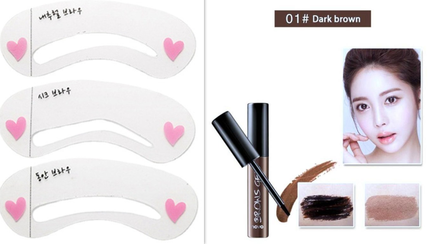 Peel Off Brown Black Eye Brow Tattoo Tint Waterproof Longlasting Professional Sobrancelha Gel Creme Rímel Maquiagem para os olhos Cosméticos