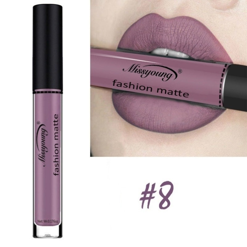 Brilho labial Batom líquido antiaderente Copo Matte Maquiagem Llipstick