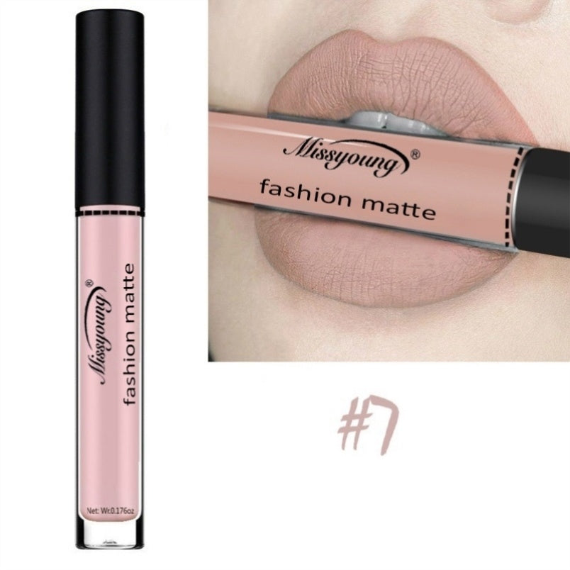 Brilho labial Batom líquido antiaderente Copo Matte Maquiagem Llipstick