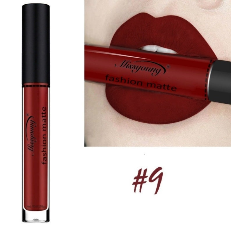 Brilho labial Batom líquido antiaderente Copo Matte Maquiagem Llipstick