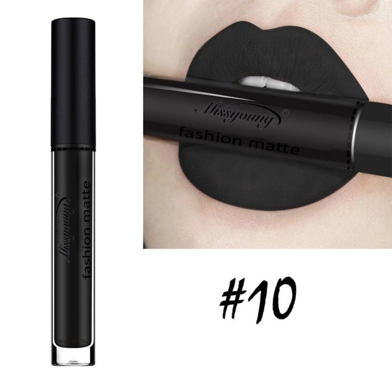 Brilho labial Batom líquido antiaderente Copo Matte Maquiagem Llipstick