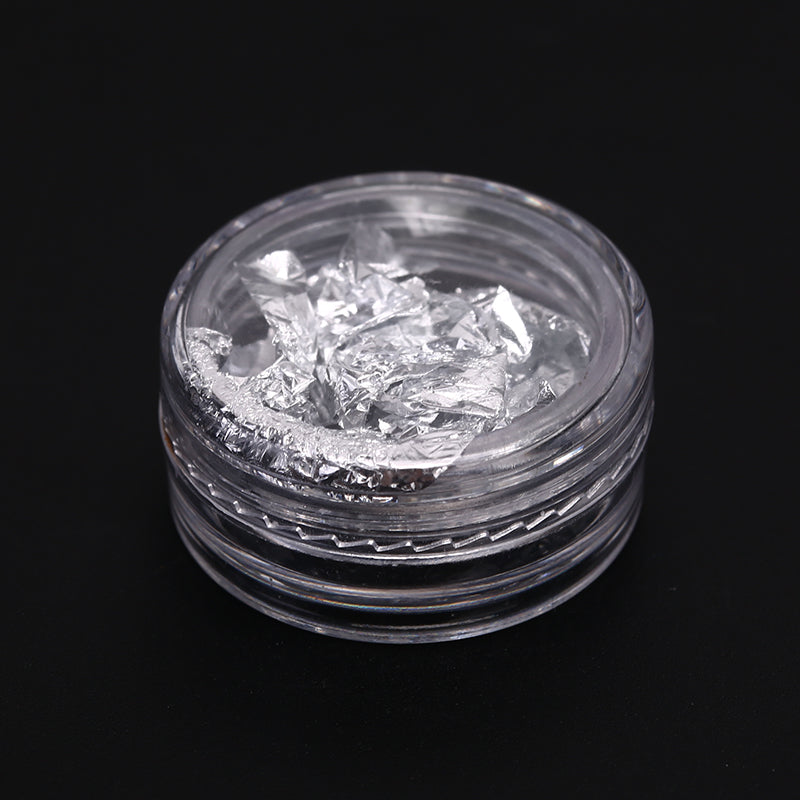 Adesivos ultrafinos de ouro e prata, rede vermelha, decorações japonesas para unhas