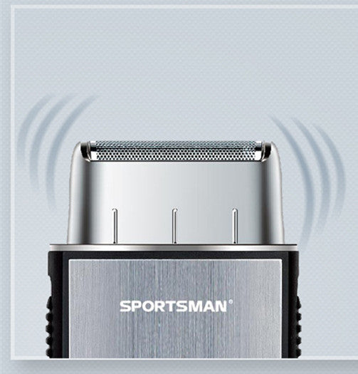 Sportsman Sm-528 Net Duplex Mini Razor Barbeador elétrico 2 em 1
