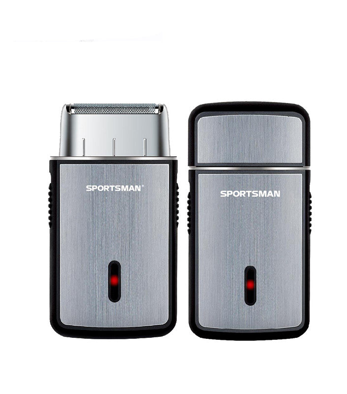 Sportsman Sm-528 Net Duplex Mini Razor Barbeador elétrico 2 em 1