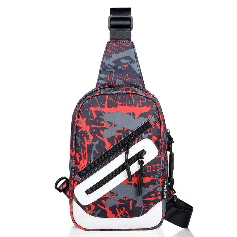 Bolsa esportiva transversal Bolsa diagonal no peito