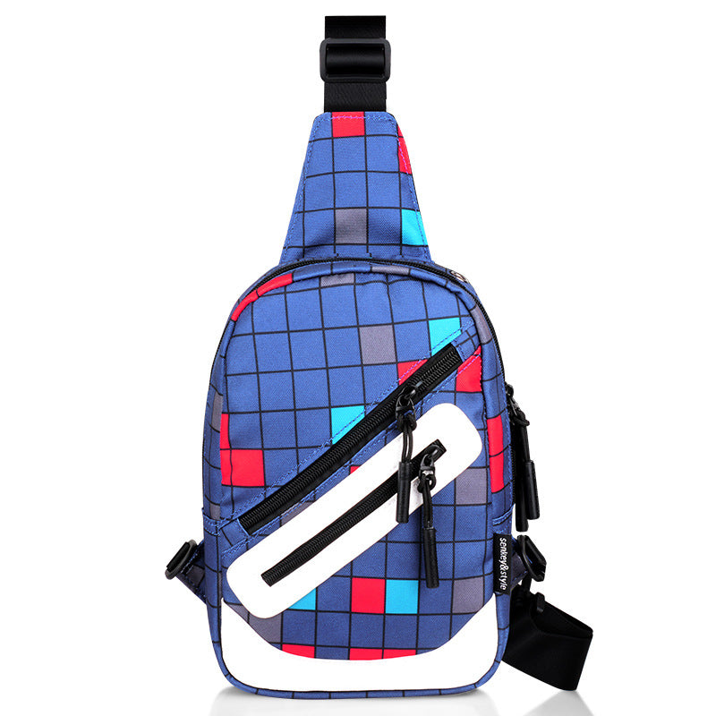 Bolsa esportiva transversal Bolsa diagonal no peito