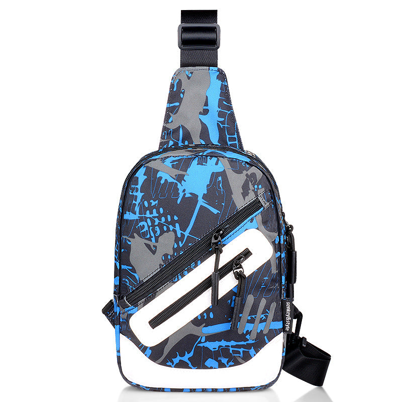 Bolsa esportiva transversal Bolsa diagonal no peito
