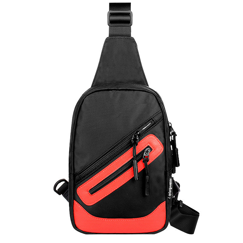 Bolsa esportiva transversal Bolsa diagonal no peito