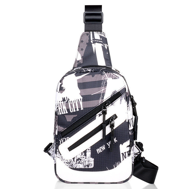 Bolsa esportiva transversal Bolsa diagonal no peito