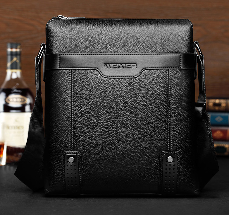 Mochila de negócios nova de verão masculina bolsa diagonal de um ombro